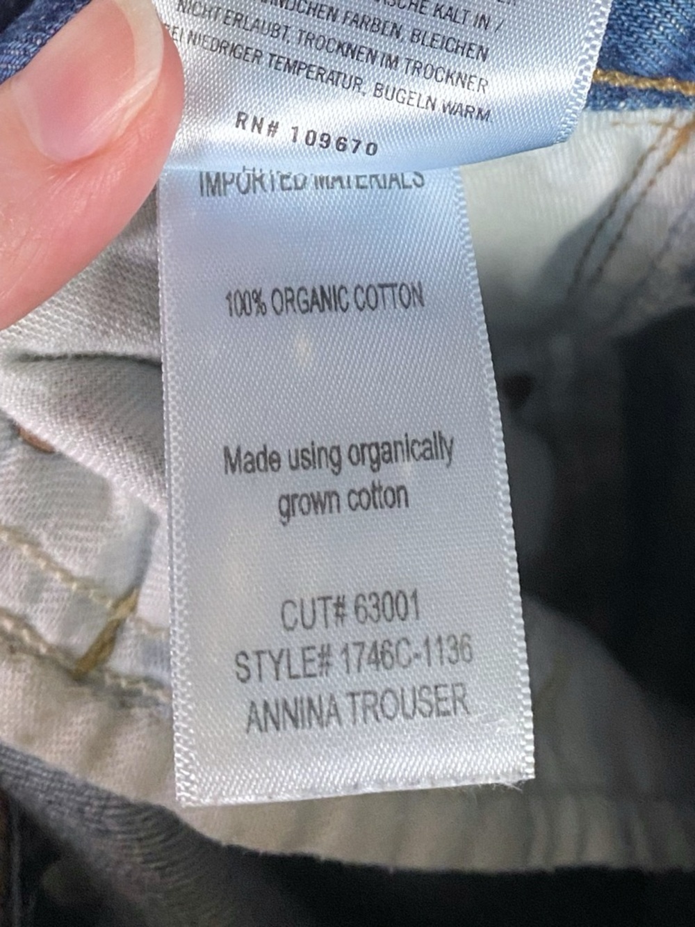 Citizens of Humanity Annina Trouser Jeans Pinnacle - Picture 8 of 8